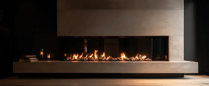 Gas Fireplace Ember Bed Design Services in Nipomo, California