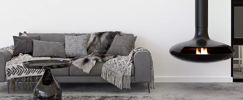 Circular Hanging Fireplace Installation Services in Nipomo, CA