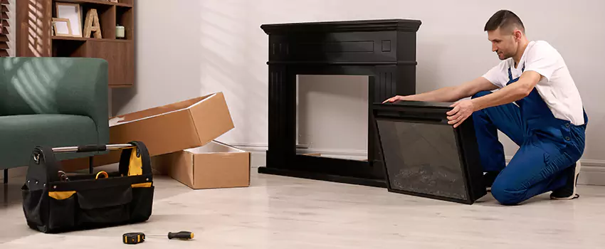 Old Rusted Metal Fireplace Repair And Replacement in Nipomo, CA